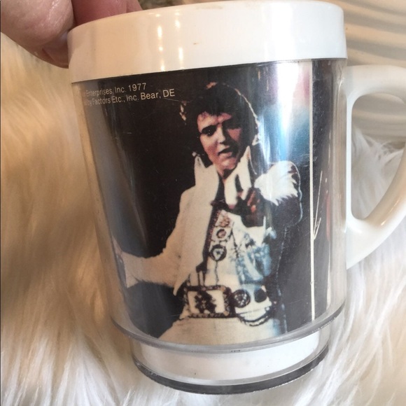 Elvis Thermo Cup Vintage 🍃The King Lives On - Picture 6 of 7